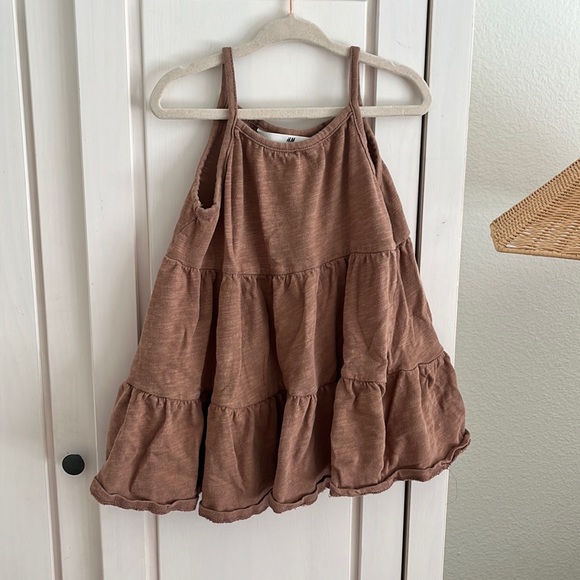 H&M Other - H&M (VGUC) | camel tan brown casual tier twirl play dress